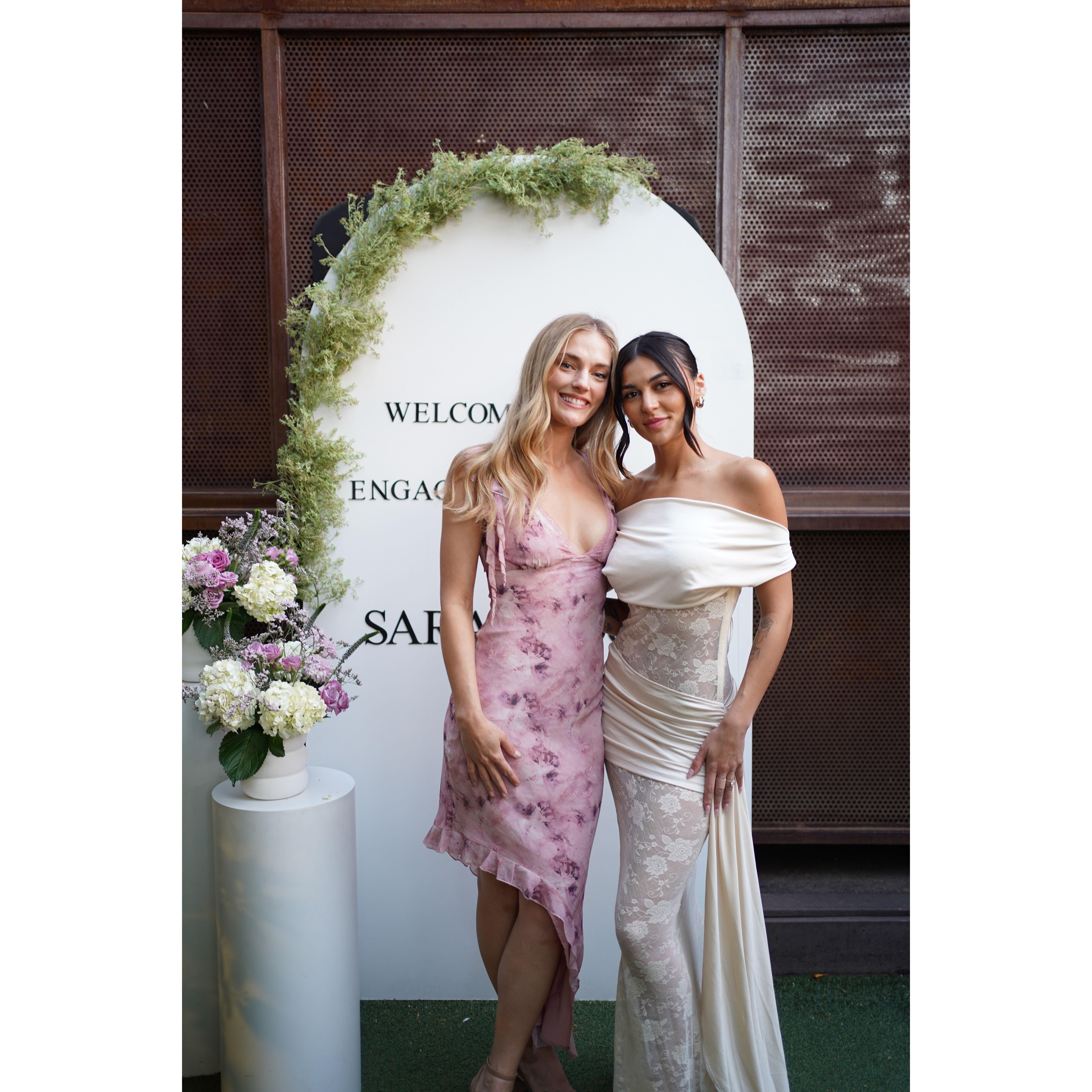 Sara and Teigan