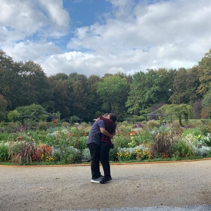 She said YES!