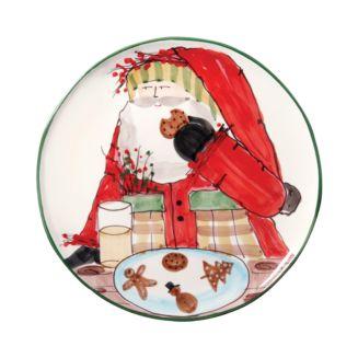 VIETRI- Old St. Nick Cookie Platter