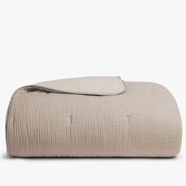 Cloud Cotton Quilt, Natural/Ivory