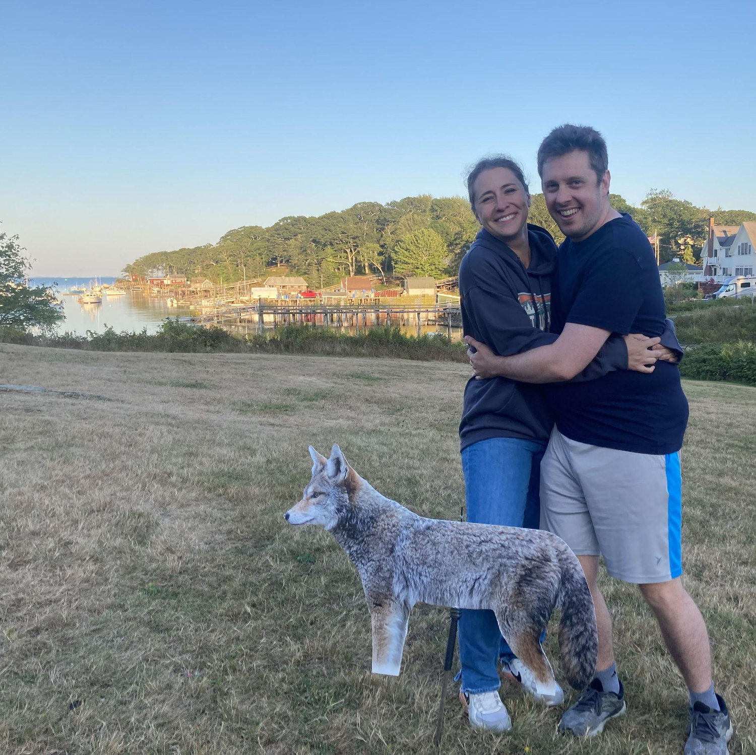 New Harbor, Maine, nearby our wedding site