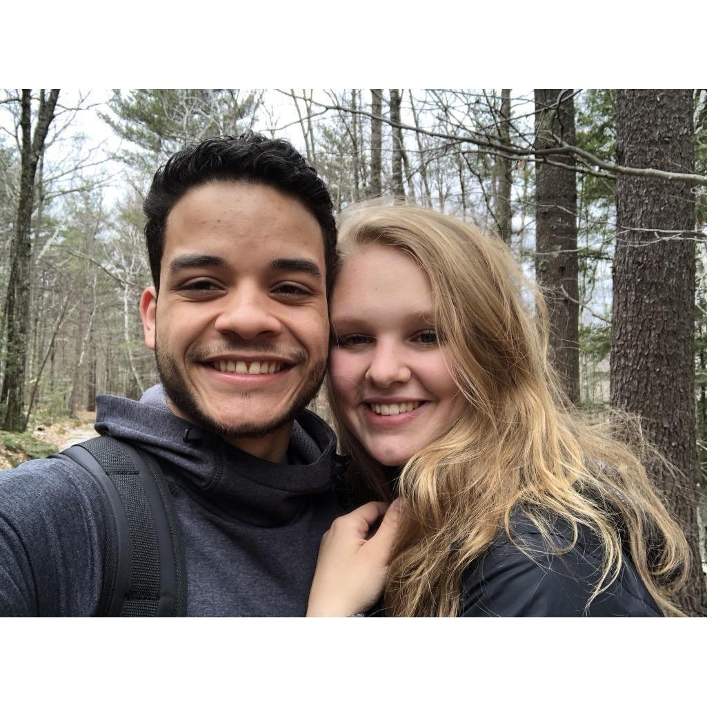 First time hiking Mt. Major together