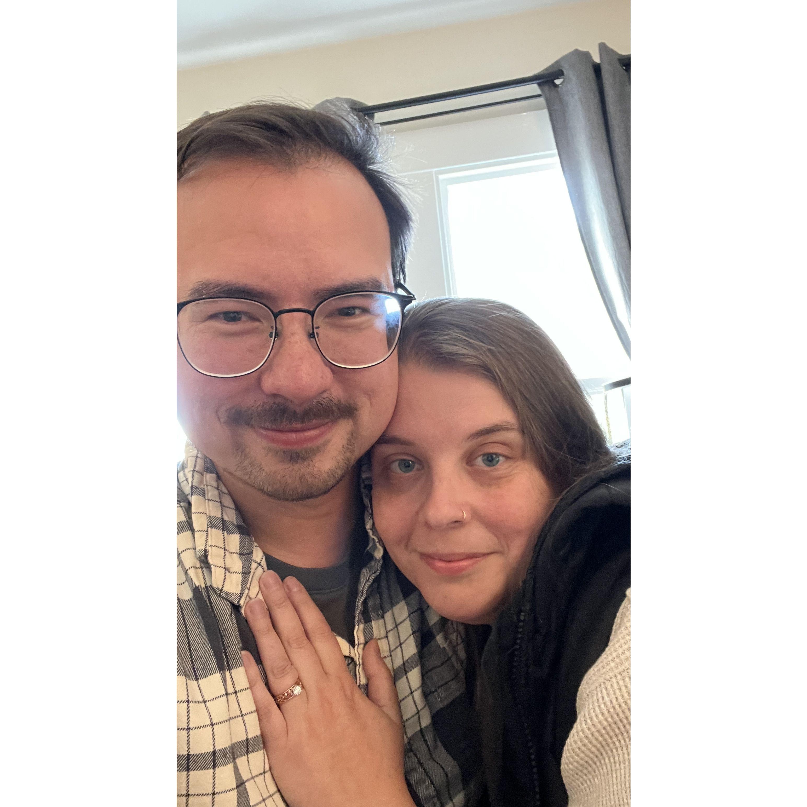 She made quick work of the escape game I made for her and... said yes!