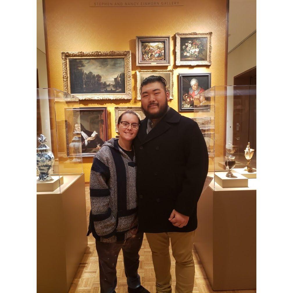 We love to go to museums together