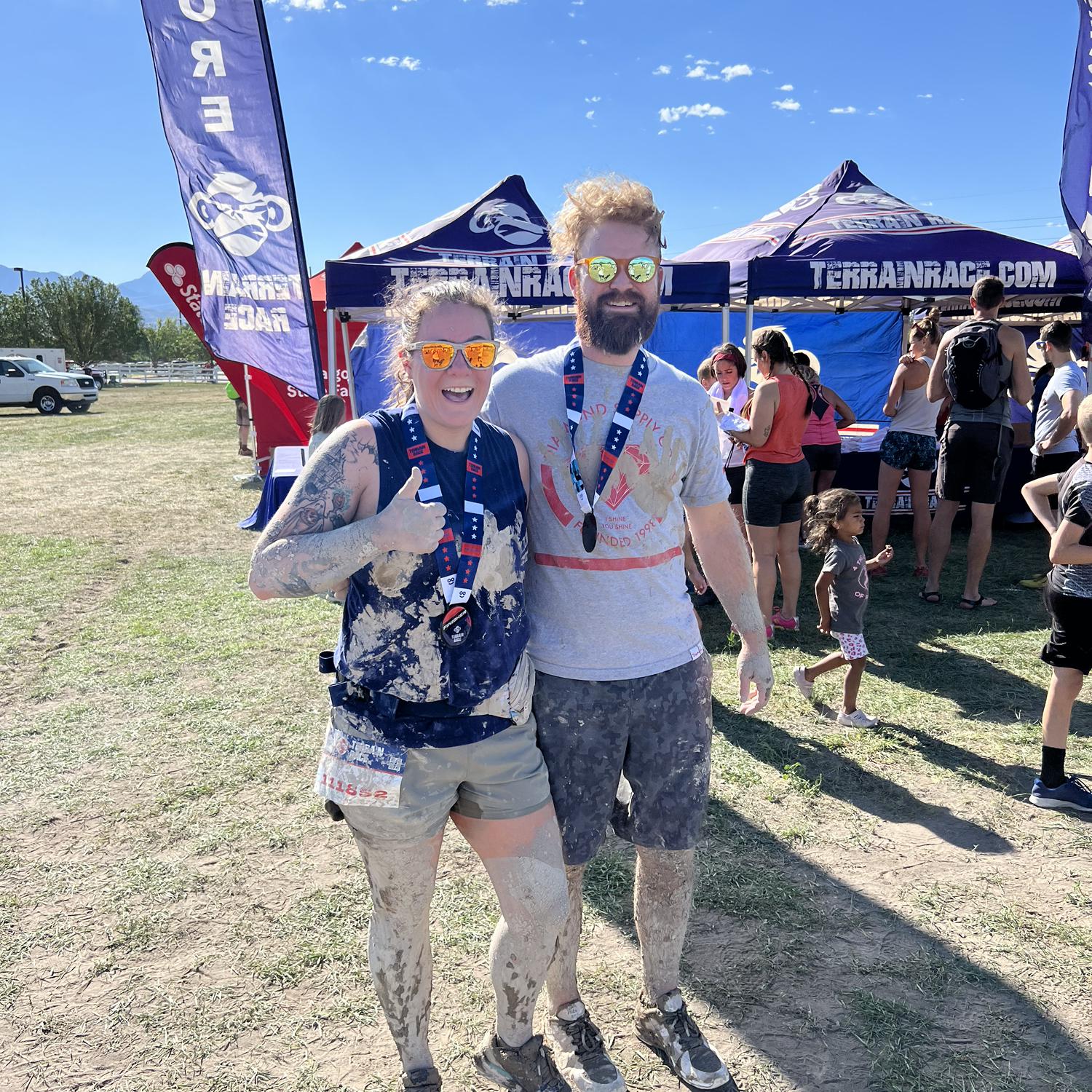 First 5k Mud Run in August, 2022