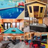 Pool, Hot Tub, Sauna and Game/Theater Room