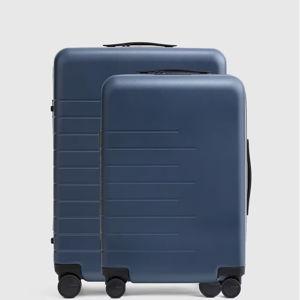 Carry-On & Medium Check-In Suitcase Bundle in Navy