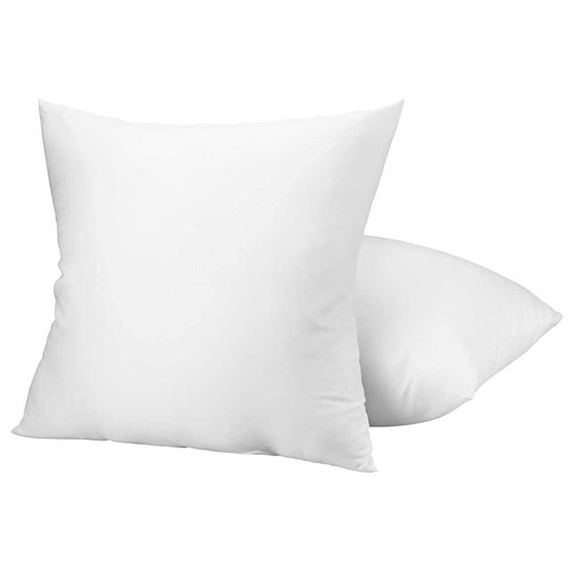 Yoobure Pillow Inserts 18x18 Set of 2, Decorative Sham Throw Pillow Insert for Bed, Couch, Sofa, Car, Chair