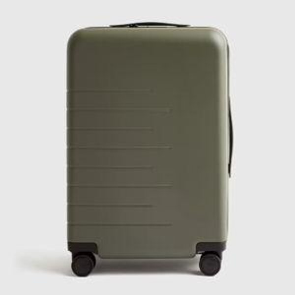 Expandable Carry-On Suitcase - Olive