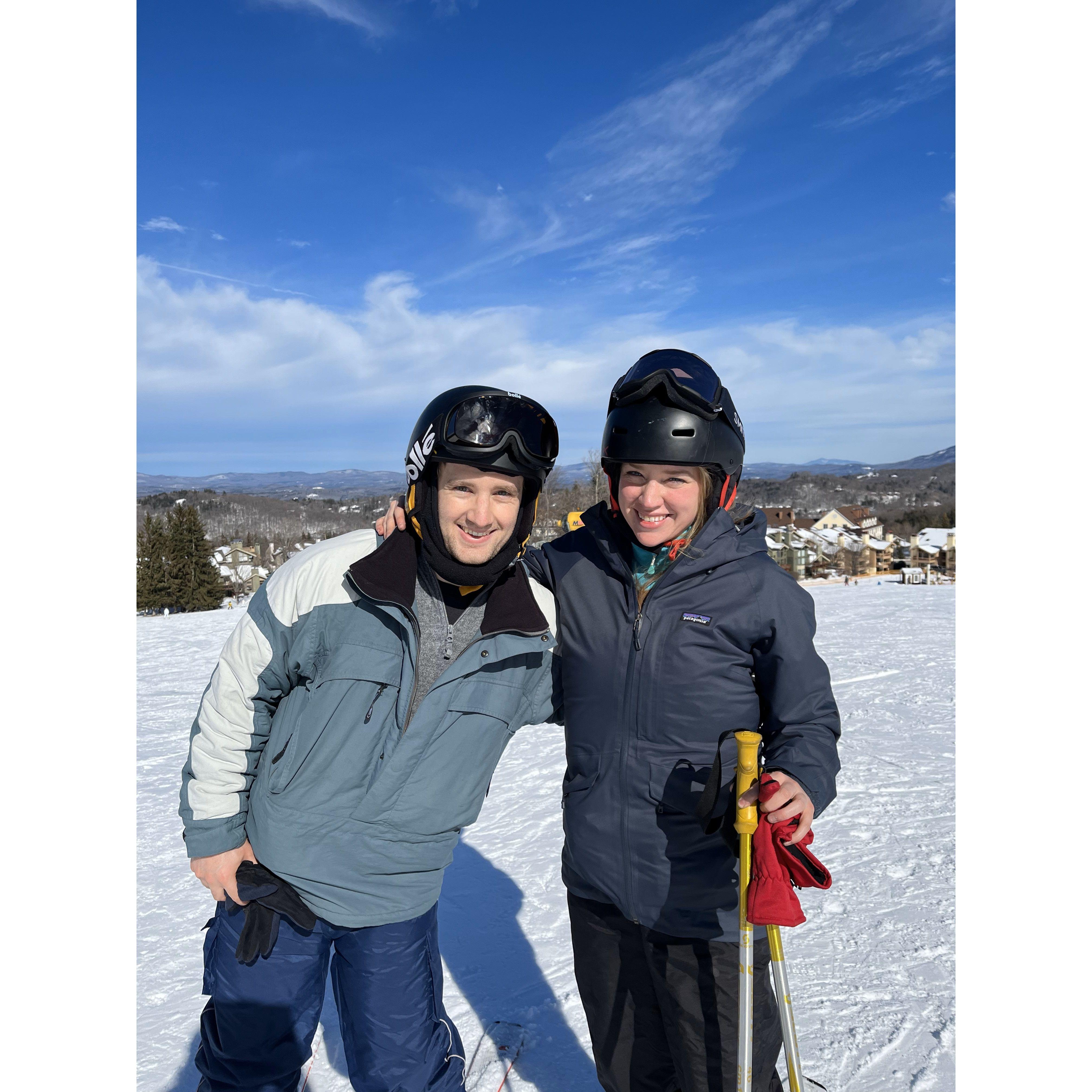 Hitting the slopes in Stratton