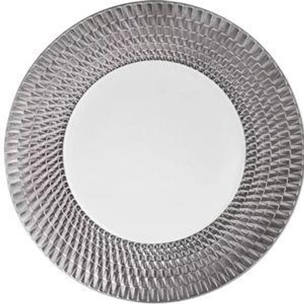 Bernardaud Rim Soup 9" Twist Or & Platine