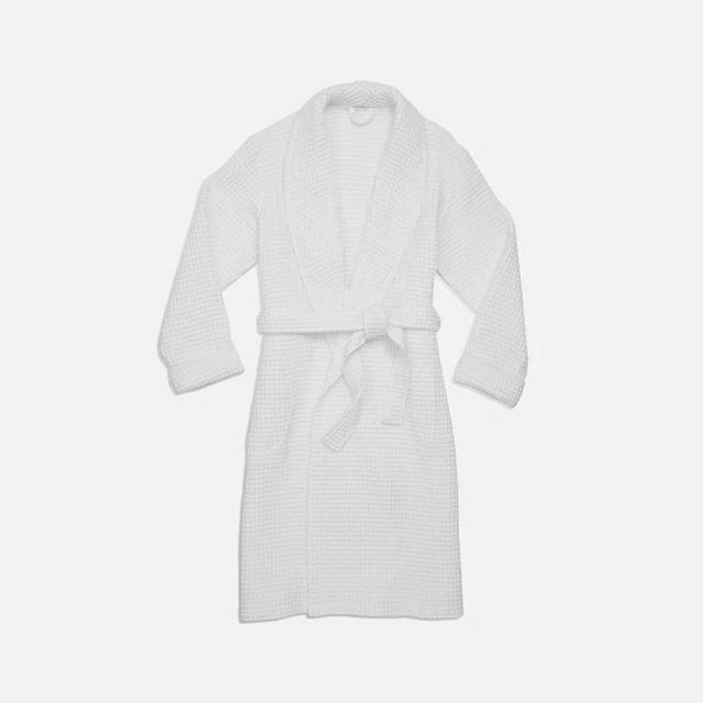 Brooklinen White Waffle Robe