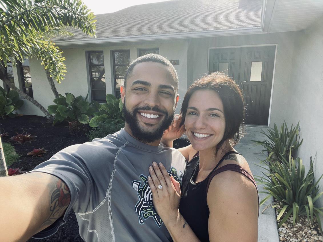 March 2nd, 2021. Closed on our home and got engaged