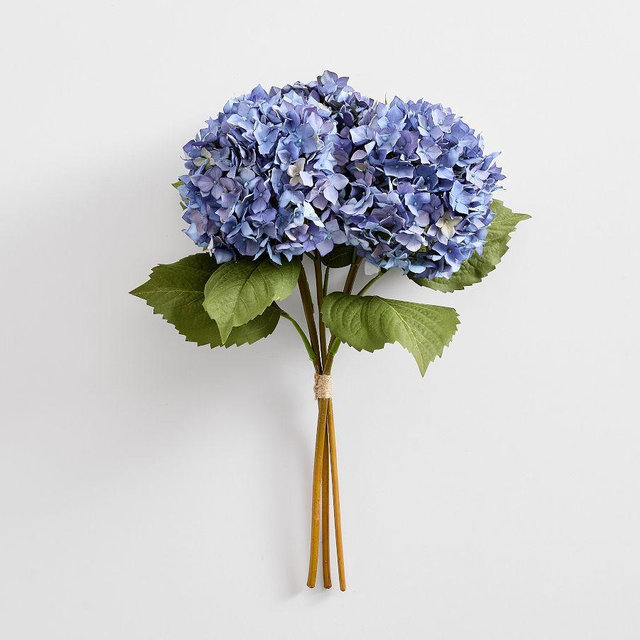 Deep Blue Hydrangea Bundle 18"