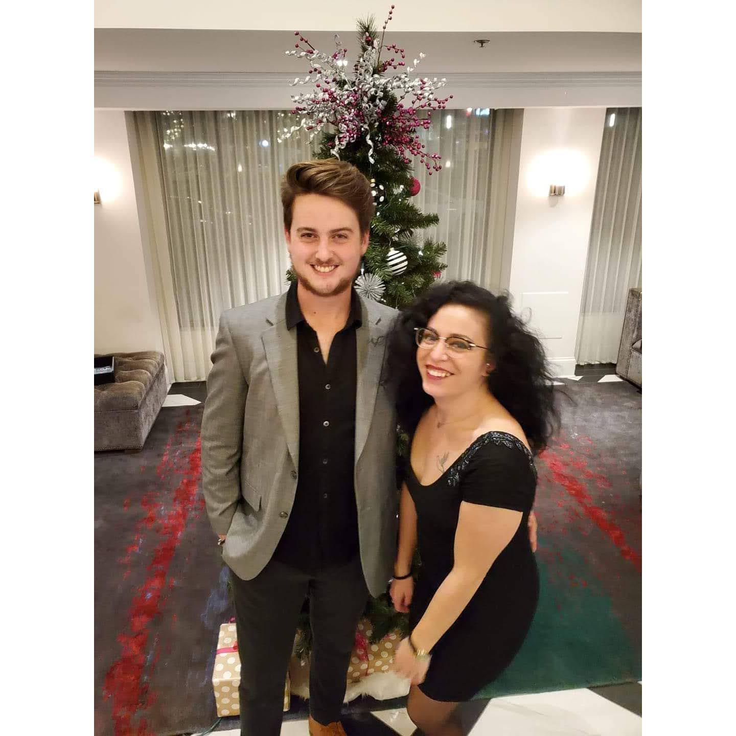Our first NYE together in Raleigh, NC