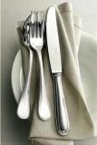 5 Piece Place Setting w/Solid Handle Knife +