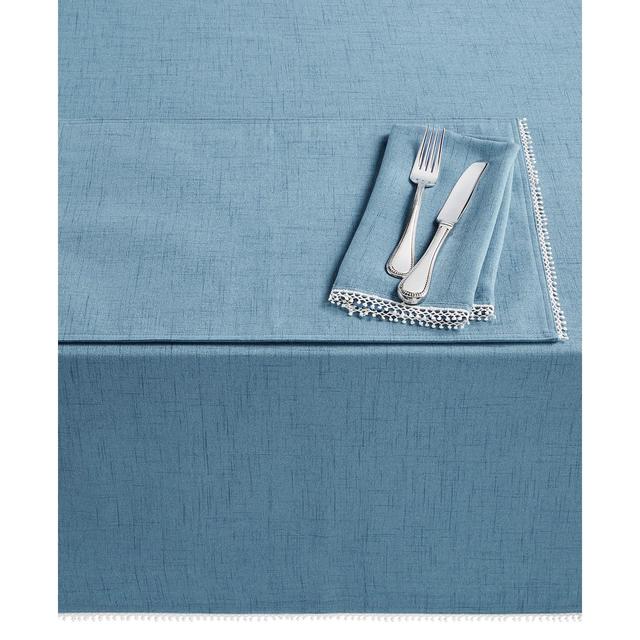 Lenox French Perle  Denim 60" x 102" Tablecloth