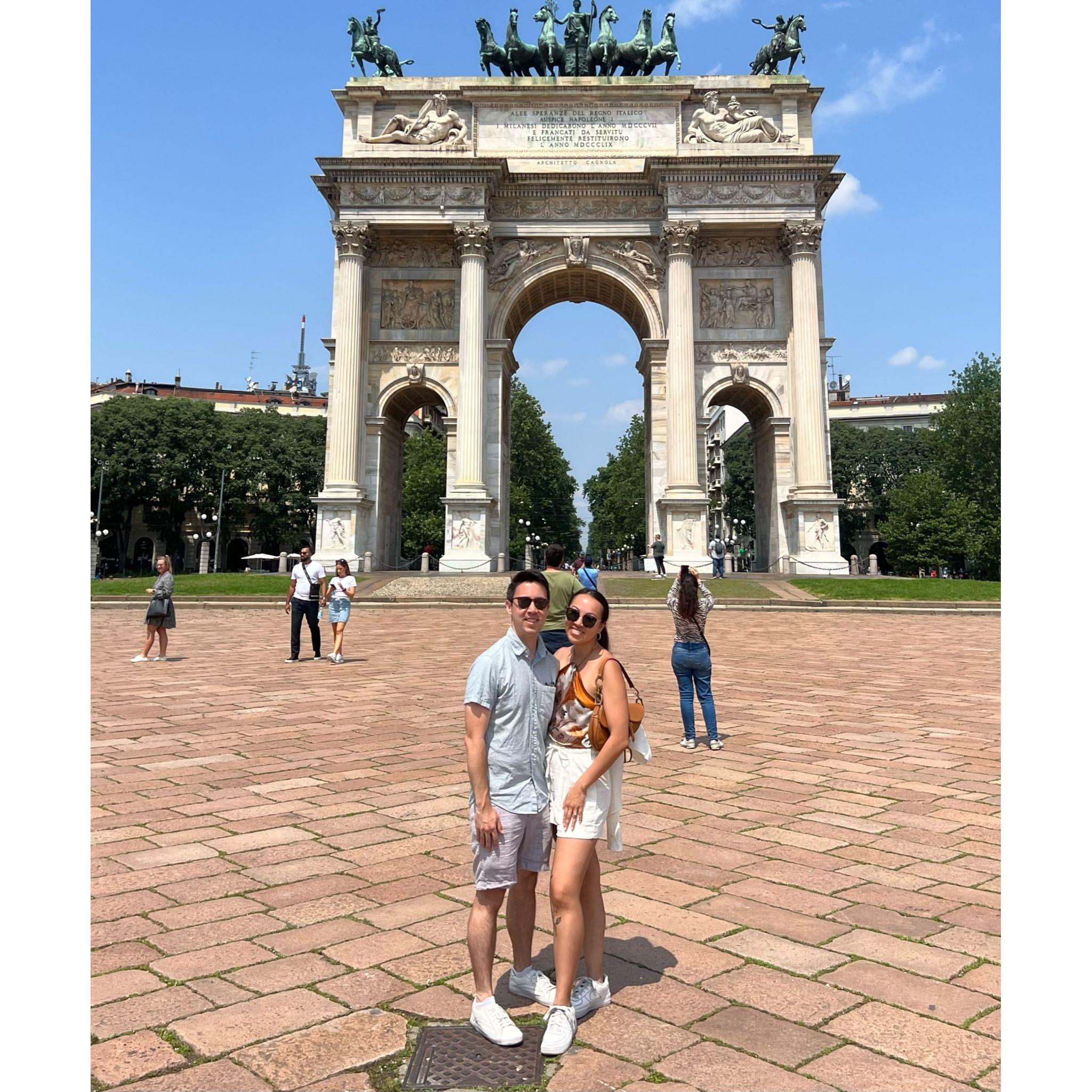 Ann's shopping dreams - Milan, Italy