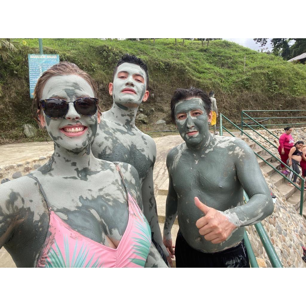 Mud masks and natural springs!