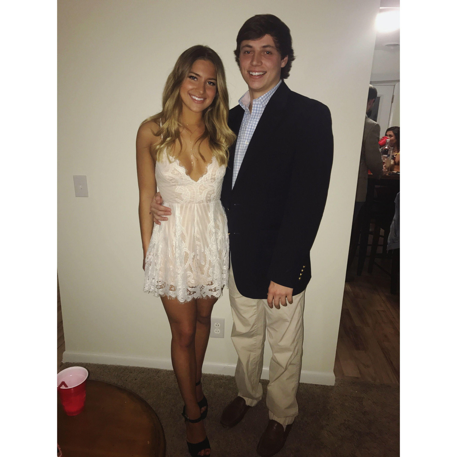 On our way to a Delta Gamma date party! | Blacksburg, VA (2017)