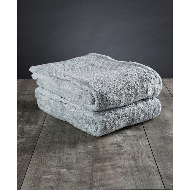 Delilah Home Resort Collection Organic Turkish Cotton 2-Pc. Towel Set