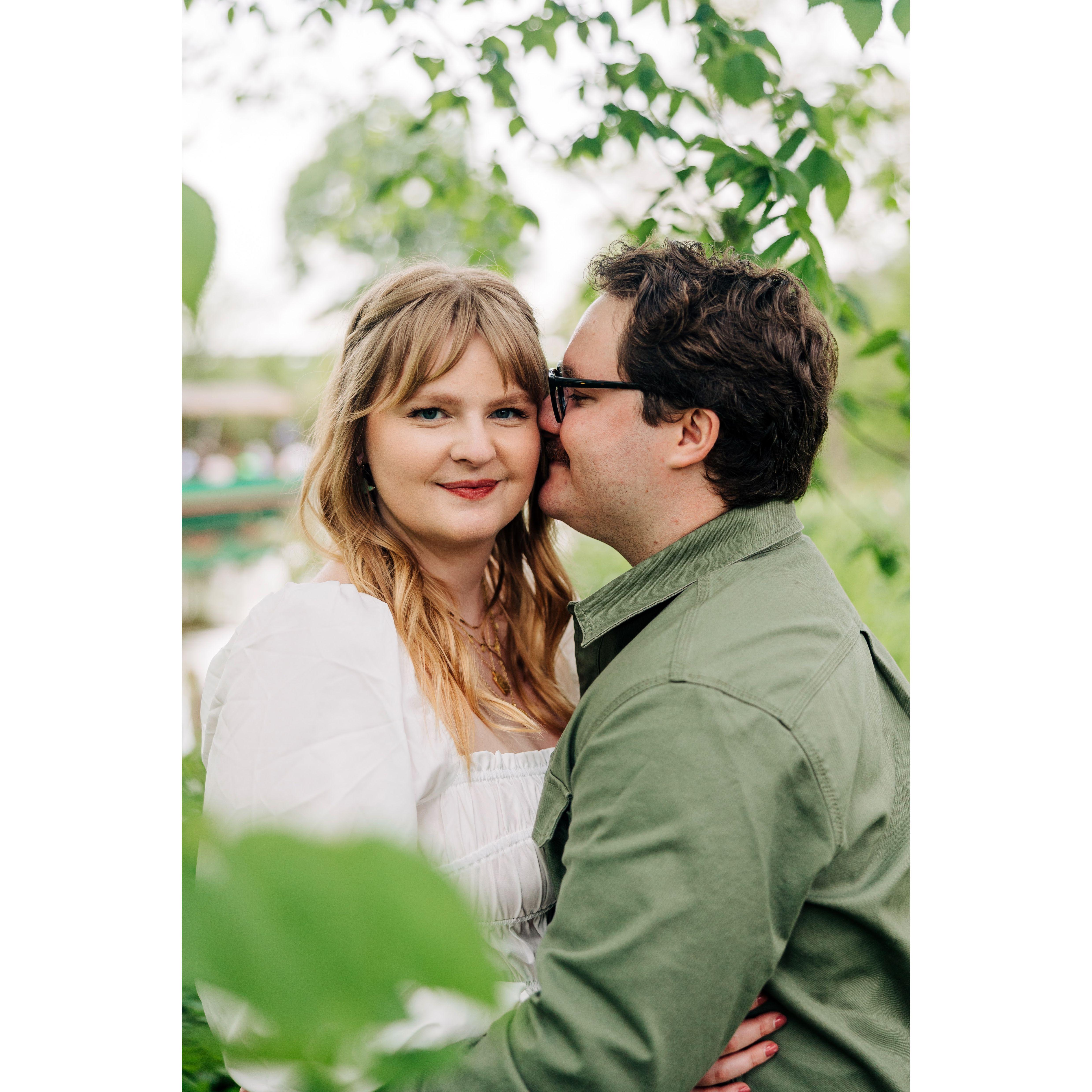 Taken by our amazing wedding photographer, Kylie Hinson Photography!