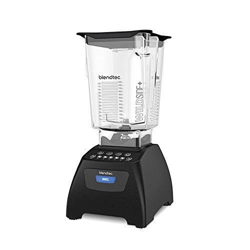 Blendtec Classic 575 Blender - WildSide+ Jar (90 oz) - Professional-Grade Power - Self-Cleaning - 4 Pre-programmed Cycles - 5-Speeds - Black