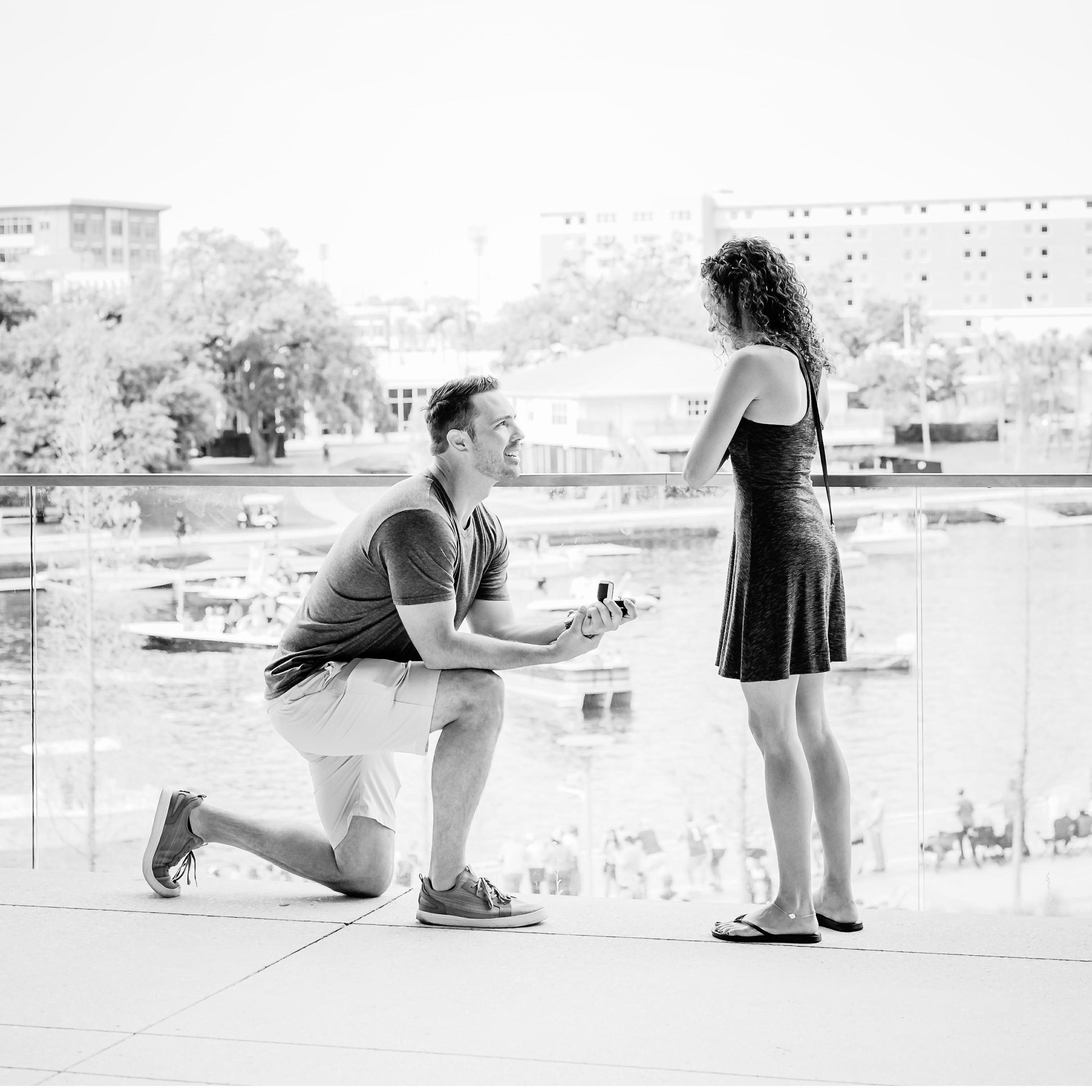 Secret photographer that captured the proposal