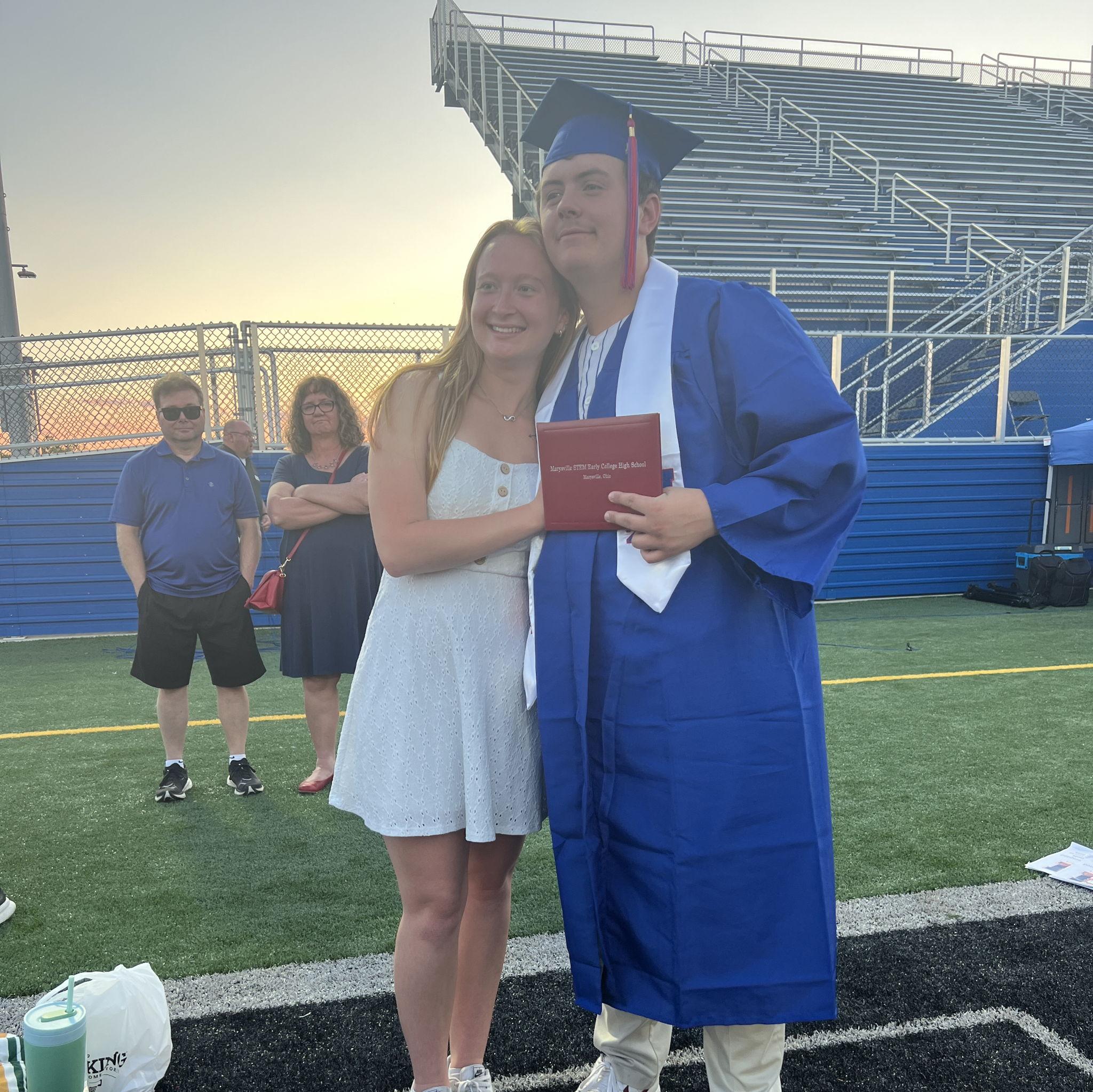 Luke's graduation in 2024! HIGH SCHOOL SWEETHEARTS!