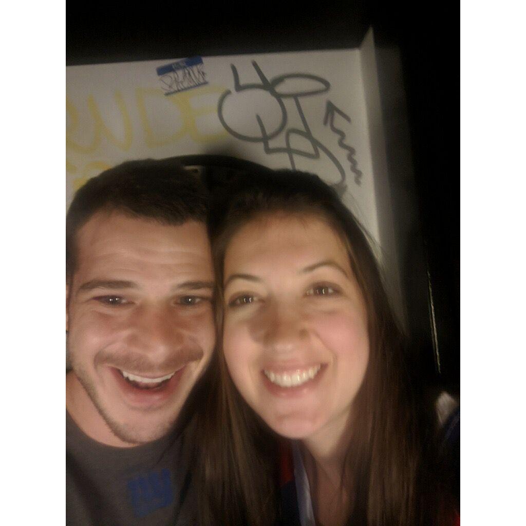 Our first photo taken together in Hoboken, NJ! September 2019!