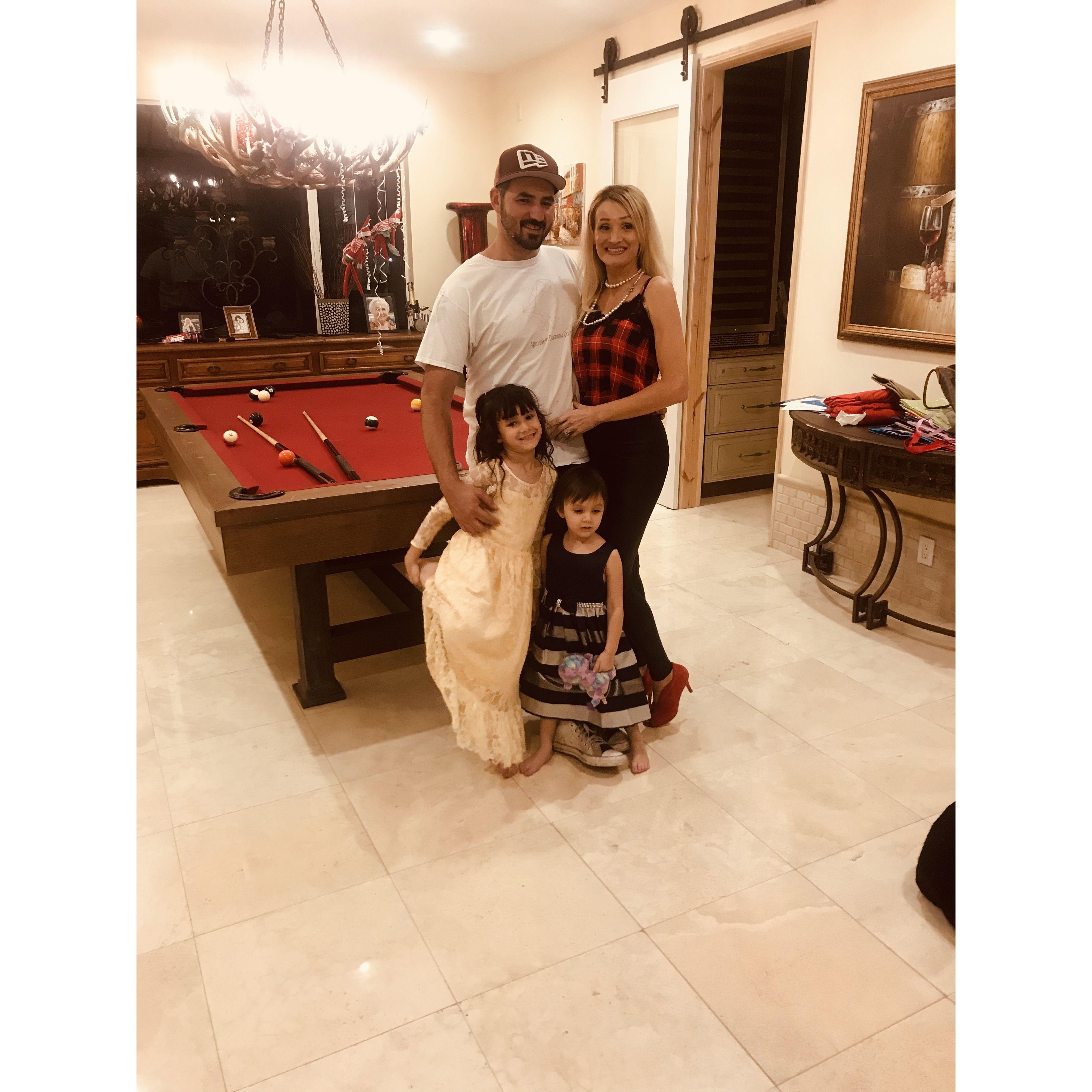 Mike's daughter Amber and her great husband Igor with there children Elana & Saraphina. They welcomed Judi as part of their family!