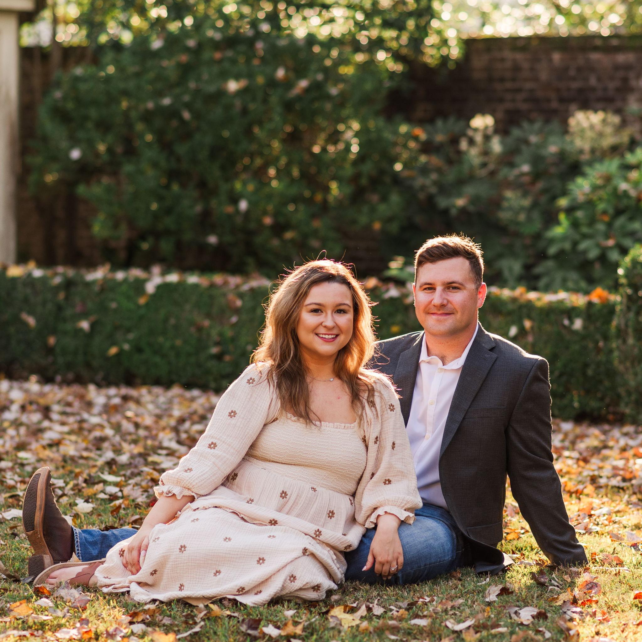 Engagement Photos by Emily Saunders in New Bern where Dustin proposed!