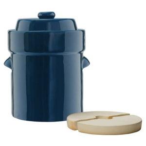 1-1/3 Gallon (5L) Fermentation Crock with Lid & Weights