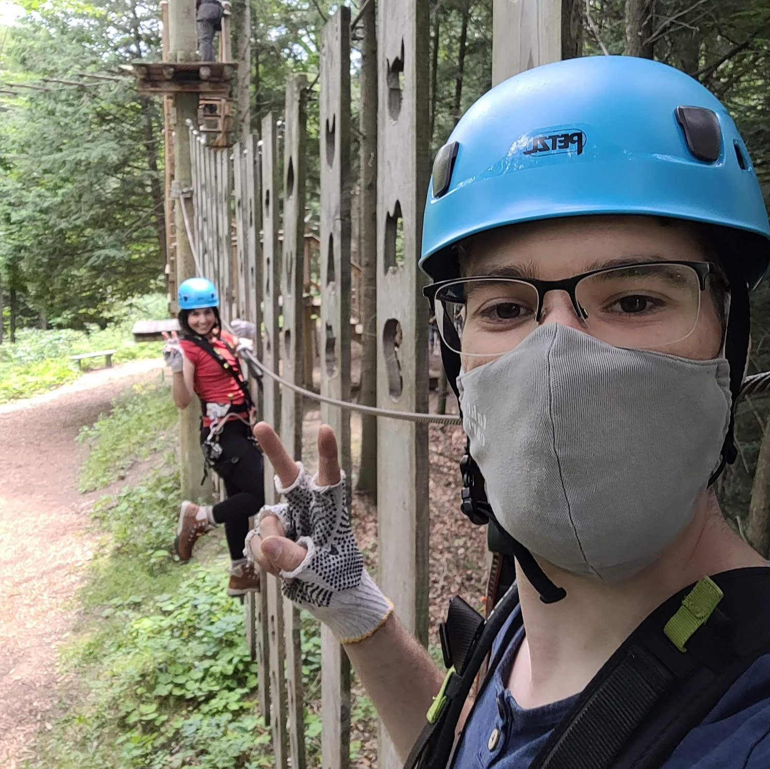 Trekking through treetops and life together, Oshawa