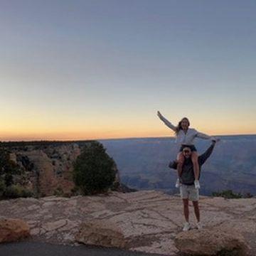Sam surprised Lilli with a trip to the Grand Canyon!