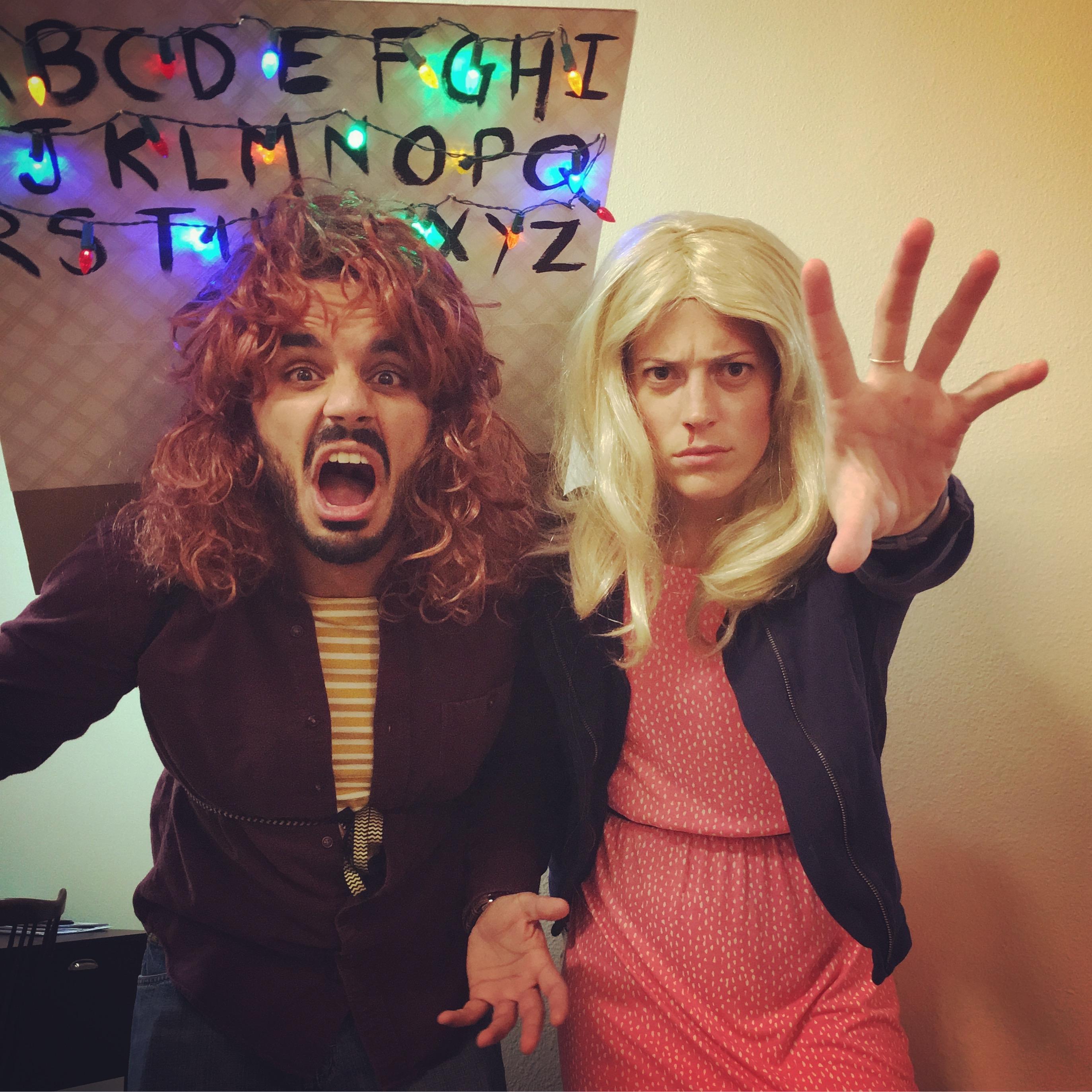 Halloween 2017: Joyce Byers and Eleven from Stranger Things