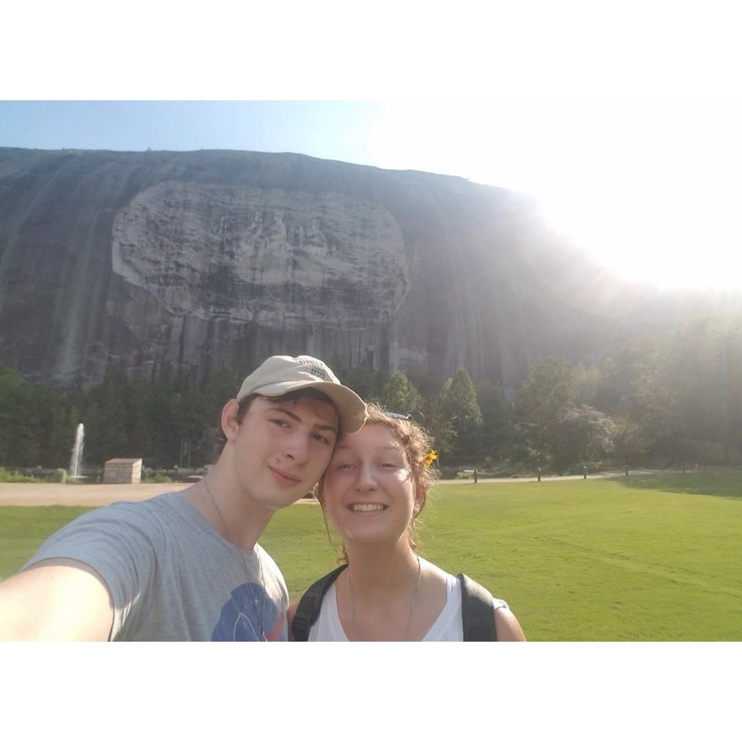 A nice view after a Stone Mountain hike!