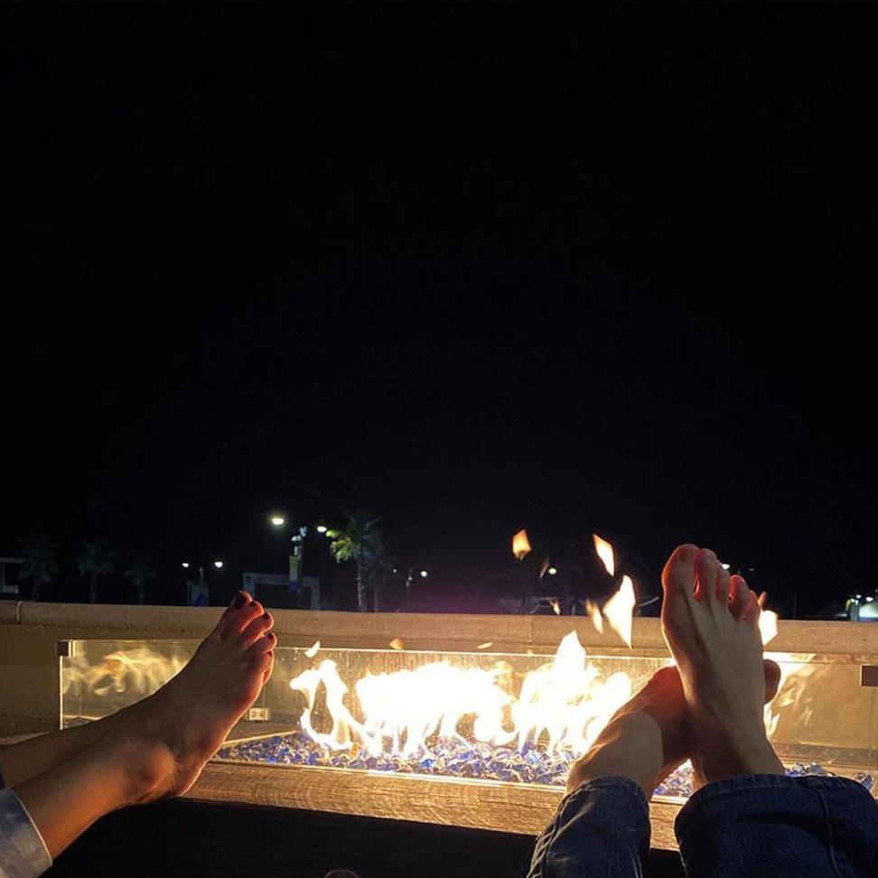 Of course, neither one of us plans on getting cold feet. But, hey, just to be sure...