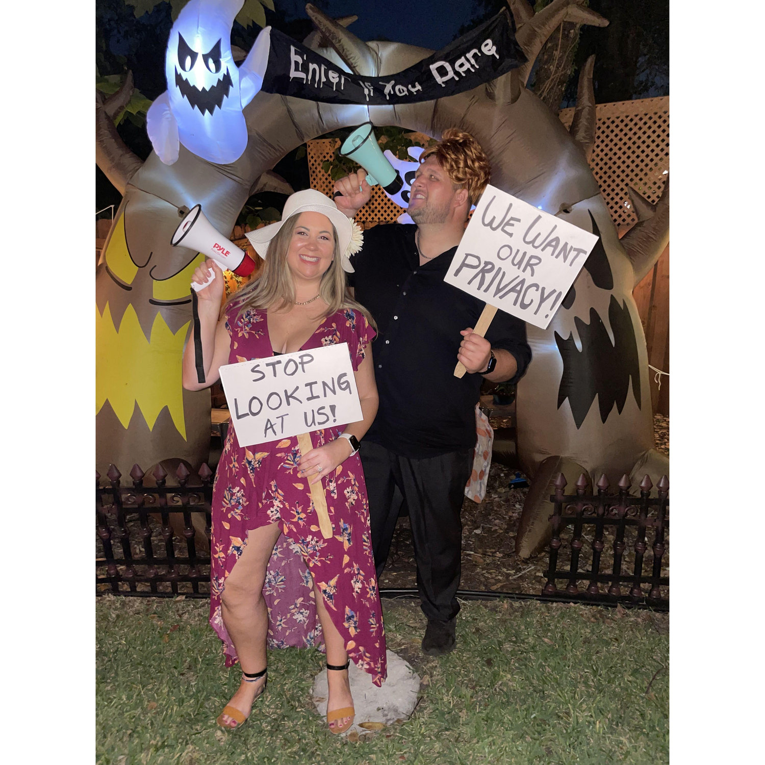 Annual Halloween Parties at Bear & Kassie's house