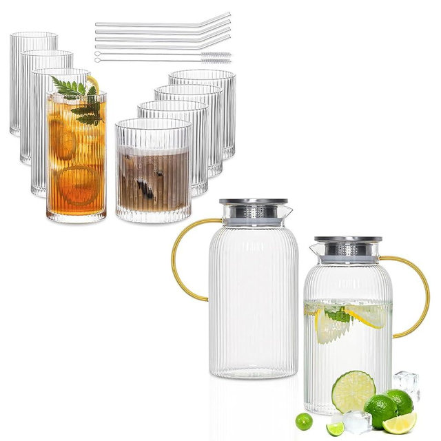 glass pitcher