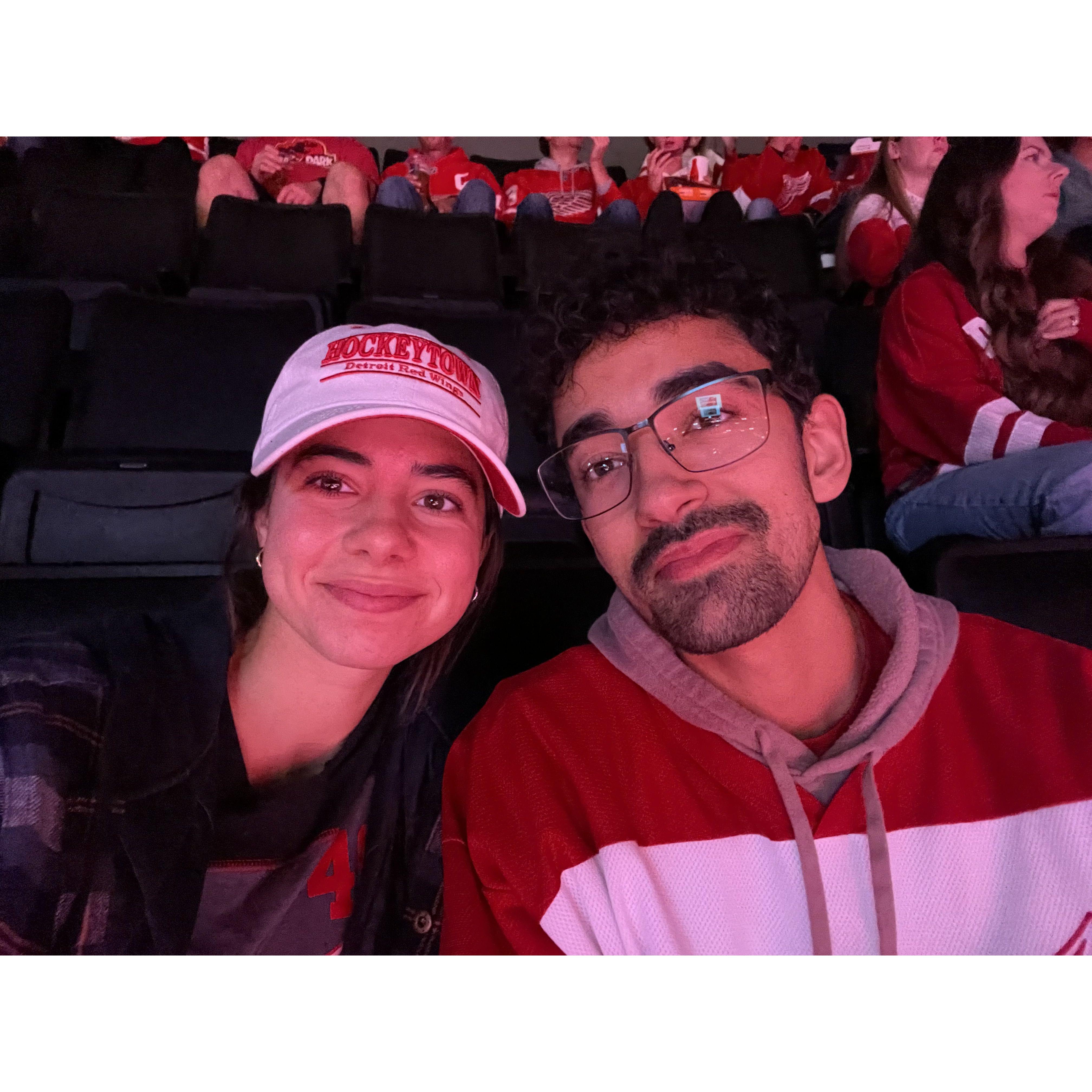 Went to way too many Red Wings games