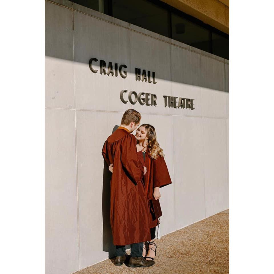 Graduation from Missouri State's BFA Acting program 2020