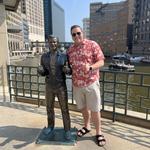 Bronze Fonz by Gerald P. Sawyer