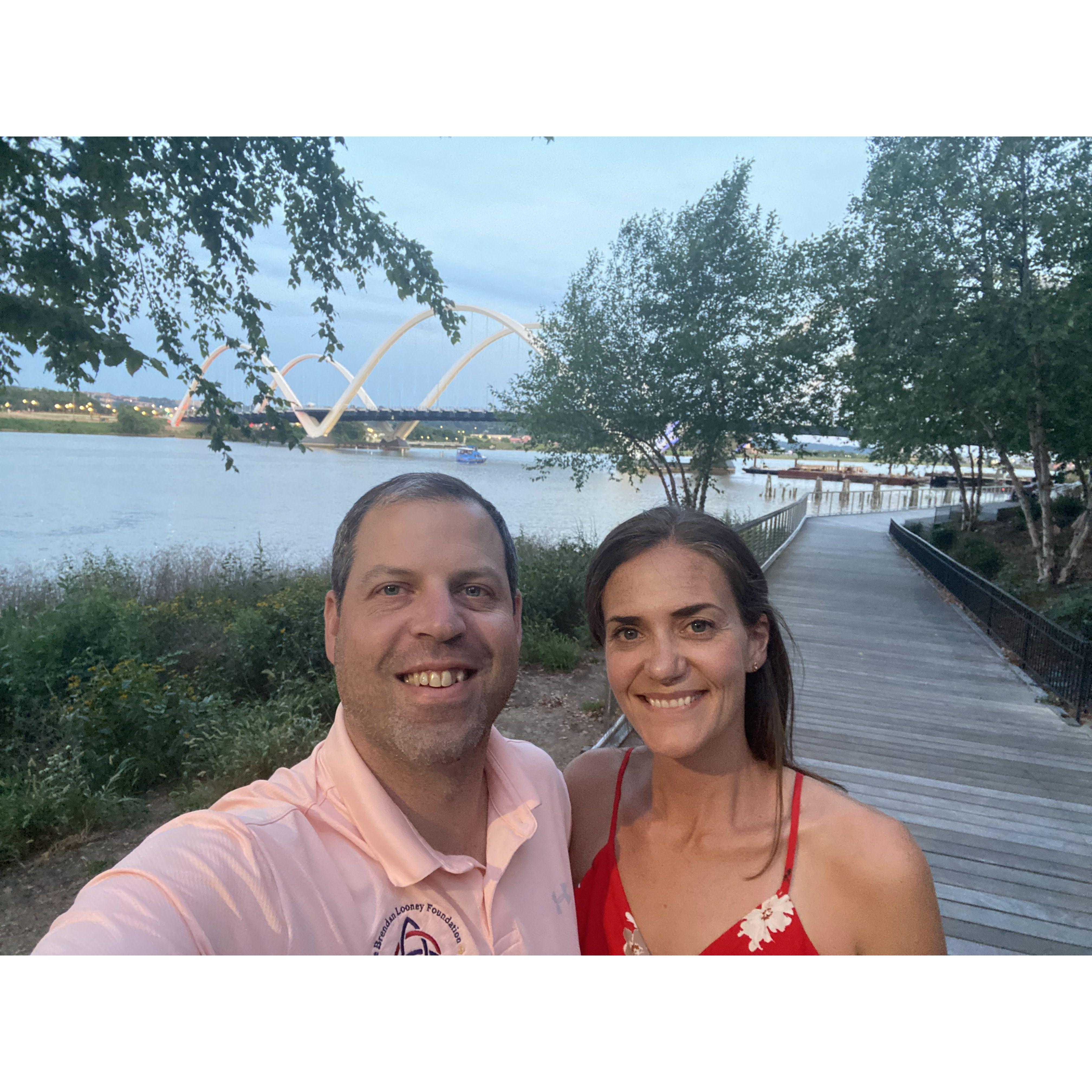 2nd annual 4th of July date night out in Navy Yard, DC