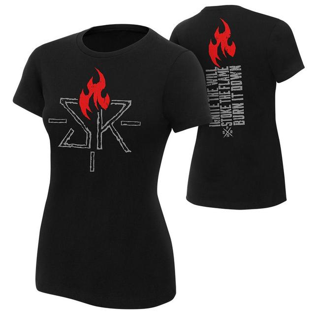 Seth Rollins "Ignite the Will" Women's Authentic T-Shirt