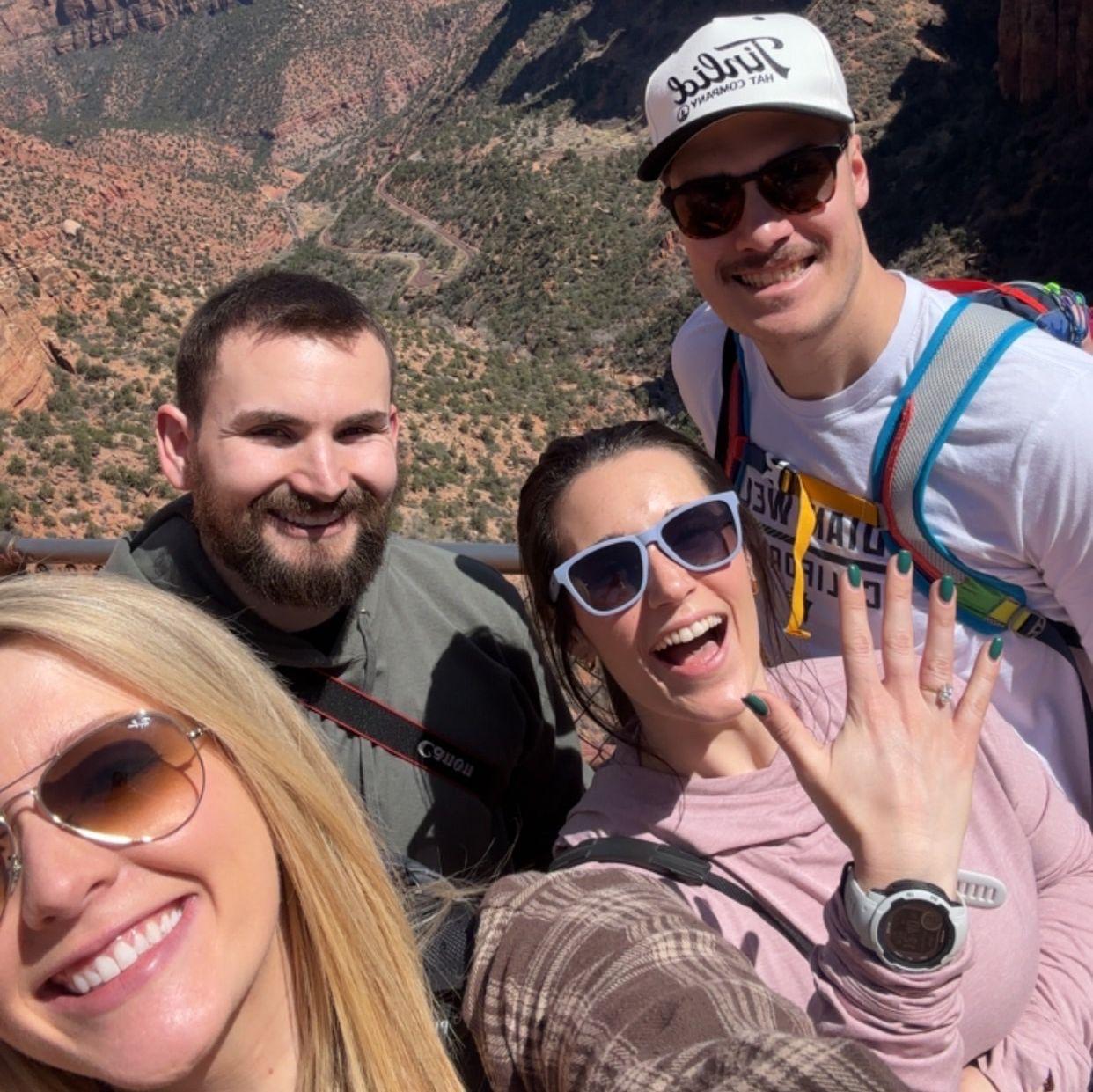 Celebrated with a couple of my favorite people! Zion forever holds a special place in my heart.