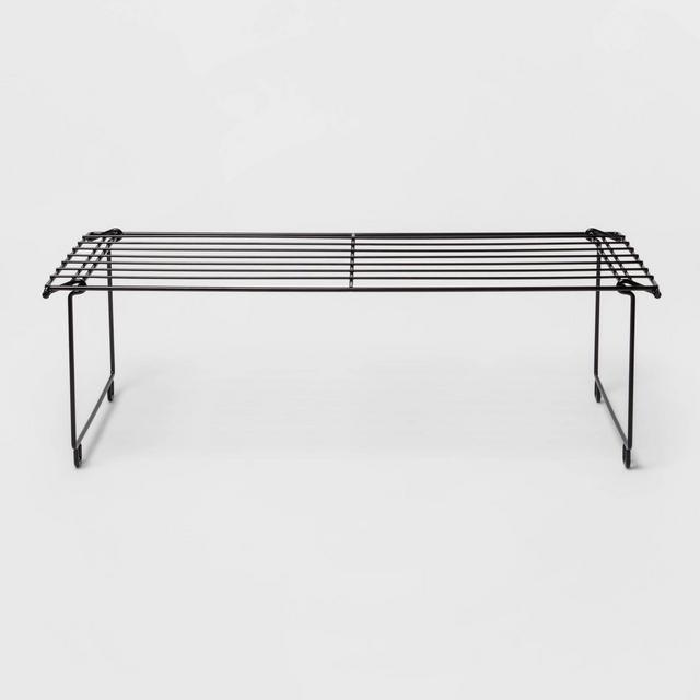 Stackable Shoe Rack Black - Room Essentials™