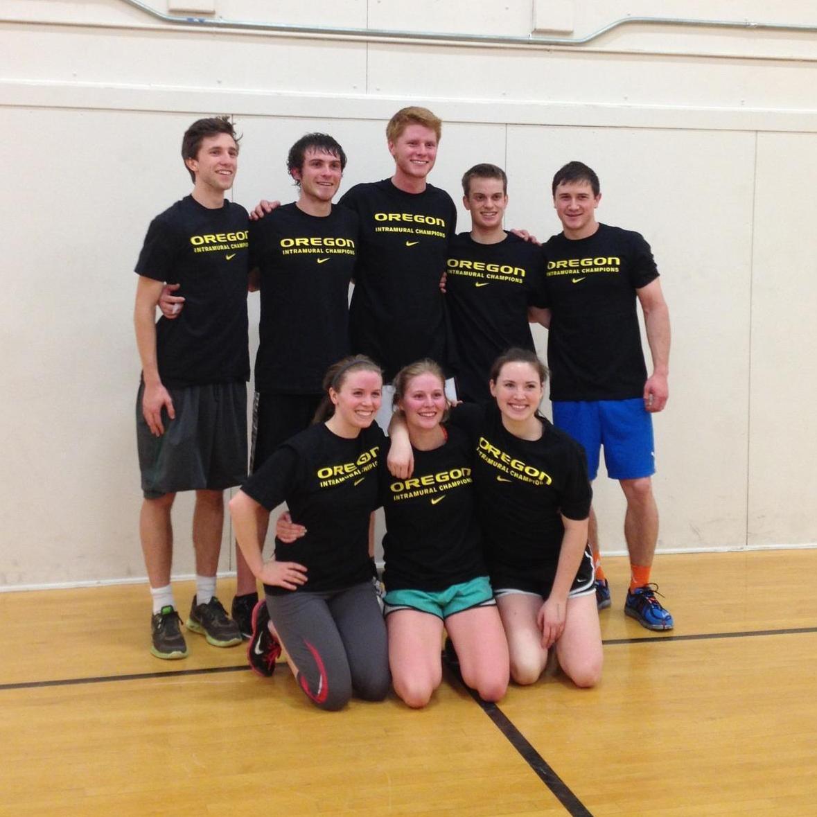 Intramural floor hockey champs :D