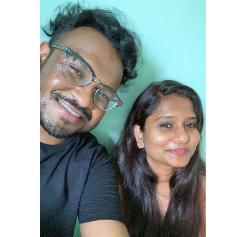 Reunited after a year in India