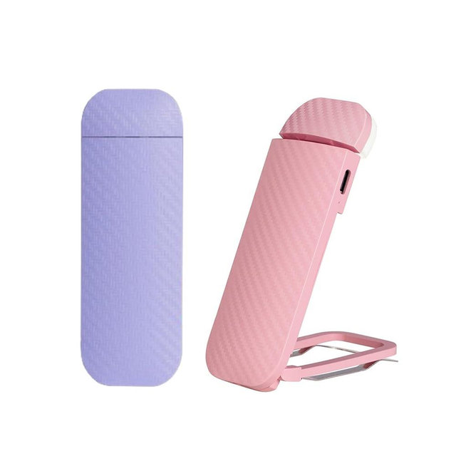 HEMONNKAM 2 Pack Rechargeable Reading Light, Clip On Book Light, Purple+Pink